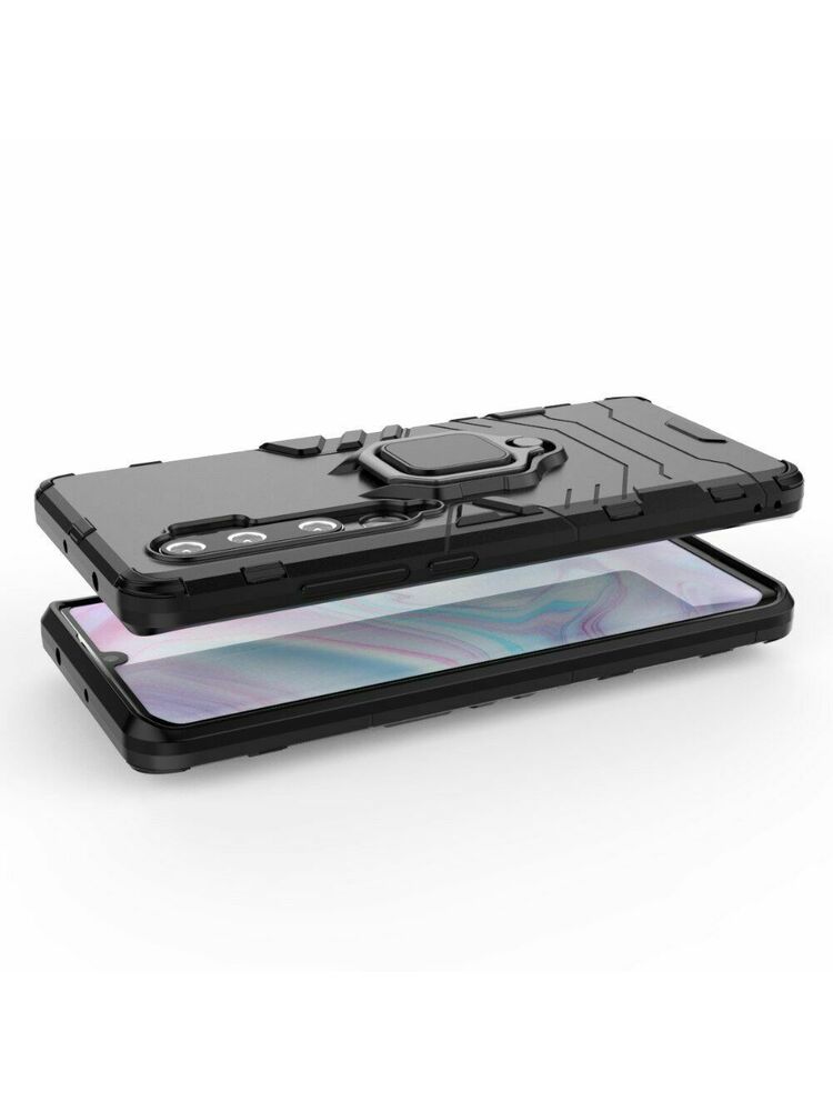 Juodas dėklas Xiaomi Mi Note 10 / Mi Note 10 Pro / Mi CC9 Pro "Panther"