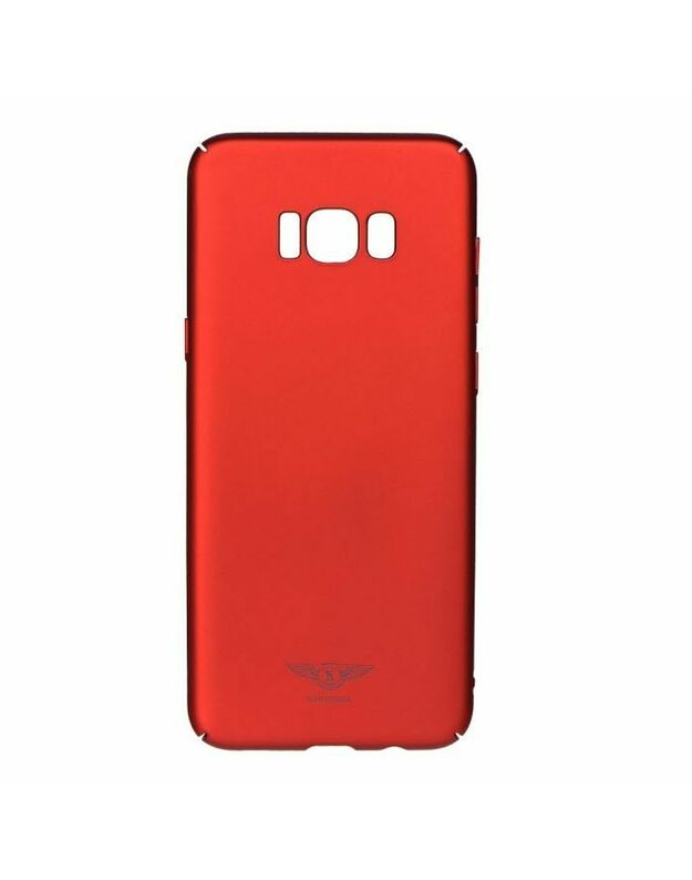 Kakusiga Lange Hard PC Case Hard Case – raudonas („Samsung Galaxy S8 Plus“)