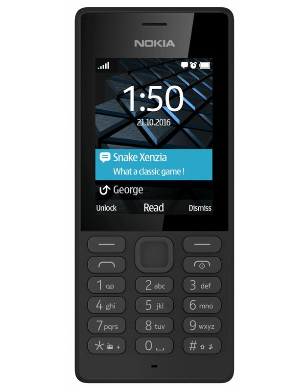 Nokia 150 Dual Black (ENG) mobilusis telefonas