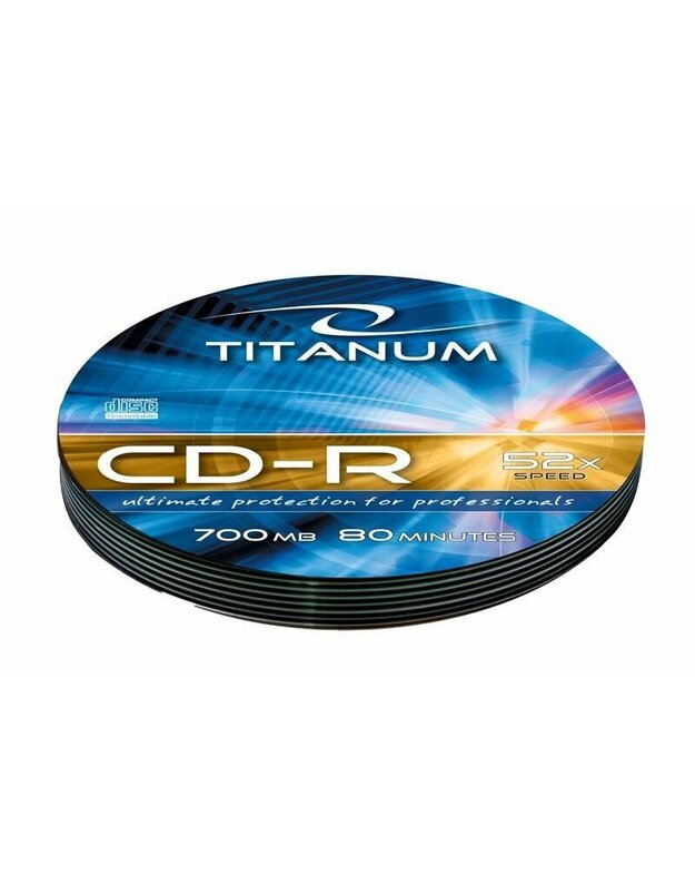 TITANUM 2023 - CD-R [ Soft Pack 10 | 700MB | 52x | Silver ]
