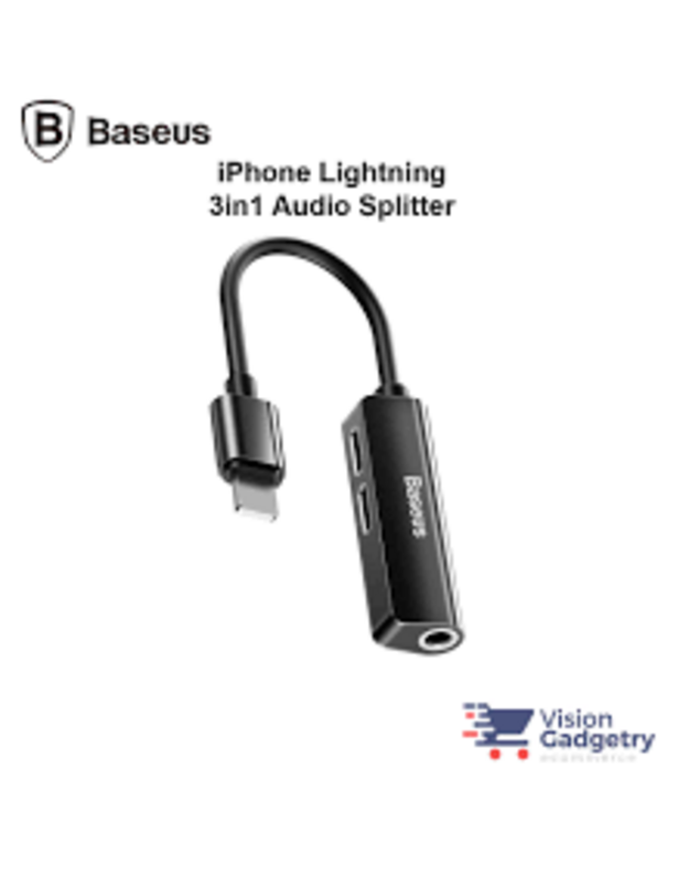 Baseus L54 garso adapteris USB-C + mini lizdas 3.5 mm (juodas + pilkas)