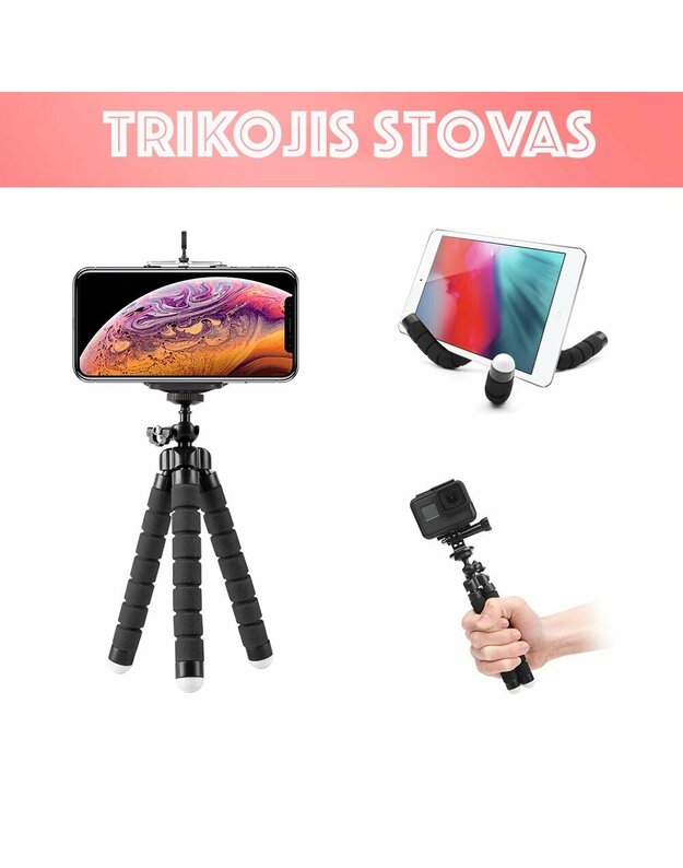  Lankstus trikojis telefonui-veiksmo kamerai