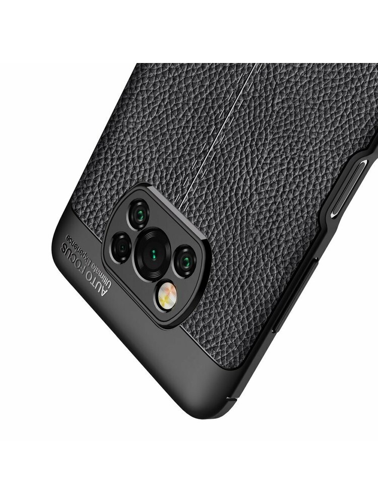 Dėklas, skirtas Xiaomi Poco X3 NFC - juodas