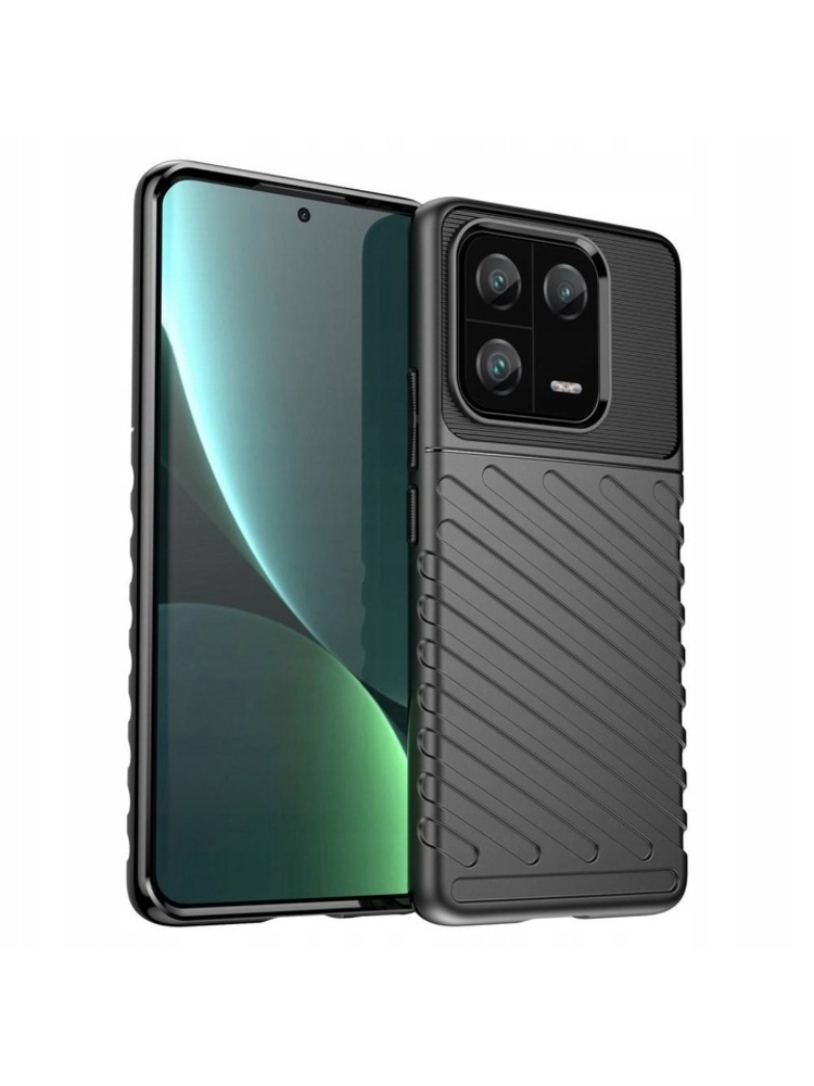 Skirtas Xiaomi 13 Pro Turtle Case, juodas