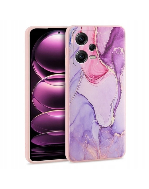 Dėklas Xiaomi Redmi Note 12 Pro 5G telefonui "Tech-Protect Mood Colorful Marble"