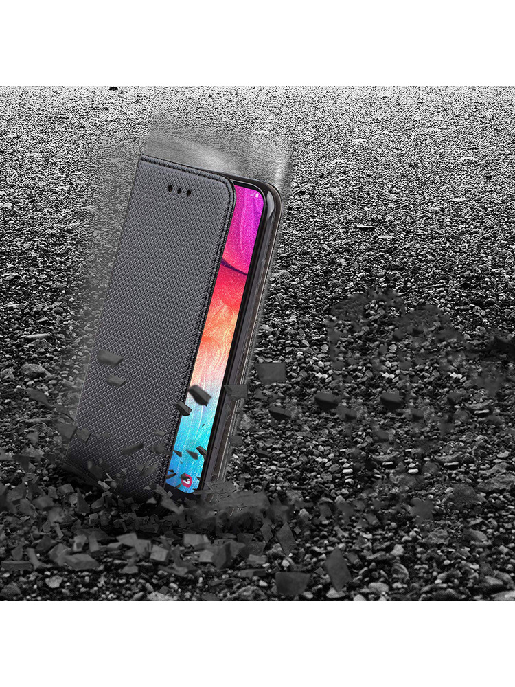 Išmanusis magnetinis dėklas skirtas Xiaomi Redmi 12 4G black
