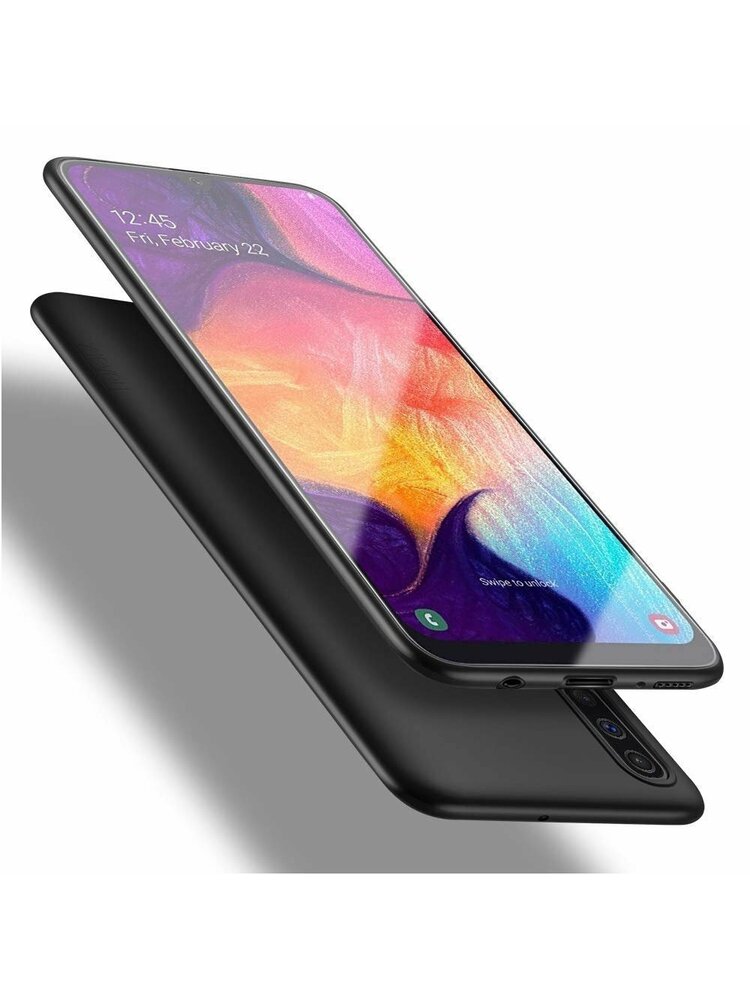  Telefono dėklas SAMSUNG GALAXY A50 DĖKLAS X-LEVEL GUARDIAN SILIKONAS JUODAS