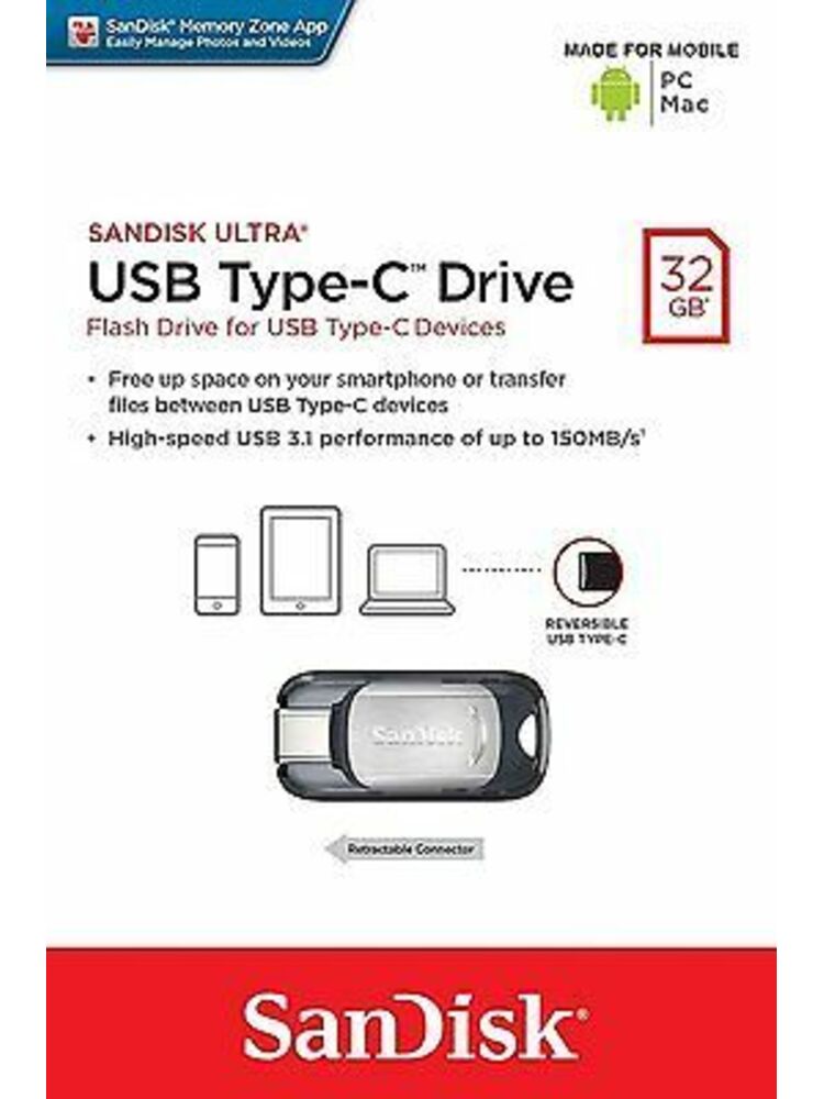 SanDisk Ultra USB Type C 32GB