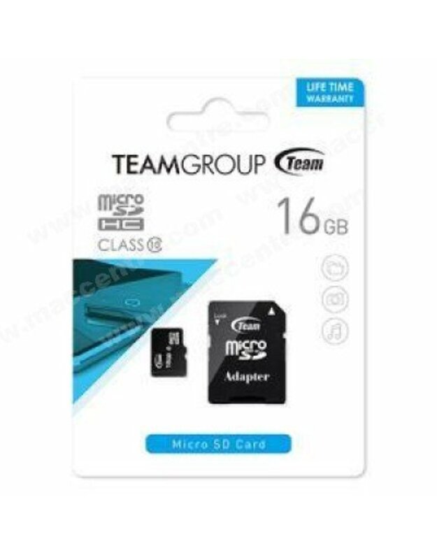 Team Group 16 GB C10 Micro-SD Flash Memory Card