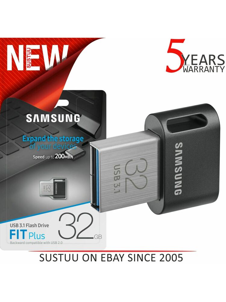 Samsung Fit Plus flash memory USB 3.1 (32 GB) gray