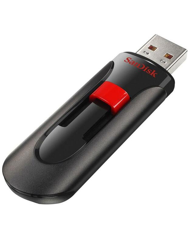 USB atmintinė SANDISK 32GB USB2.0 Flash Drive Cruzer Glide