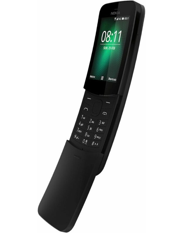 Telefonas NOKIA 8110 4G Juodas