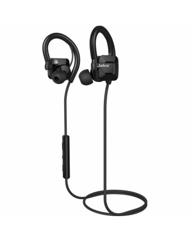 Ausinės statomos į ausis belaidės Jabra Step Wireless / Bluetooth Stereo Earbuds Over-ear Headphones - Black