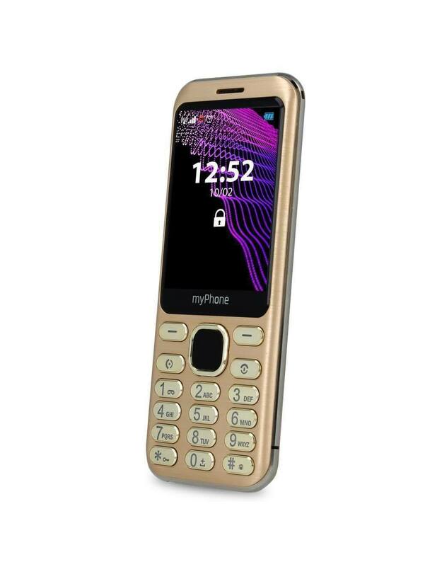 Telefonas MYPHONE Maestro Dual SIM Auksinis