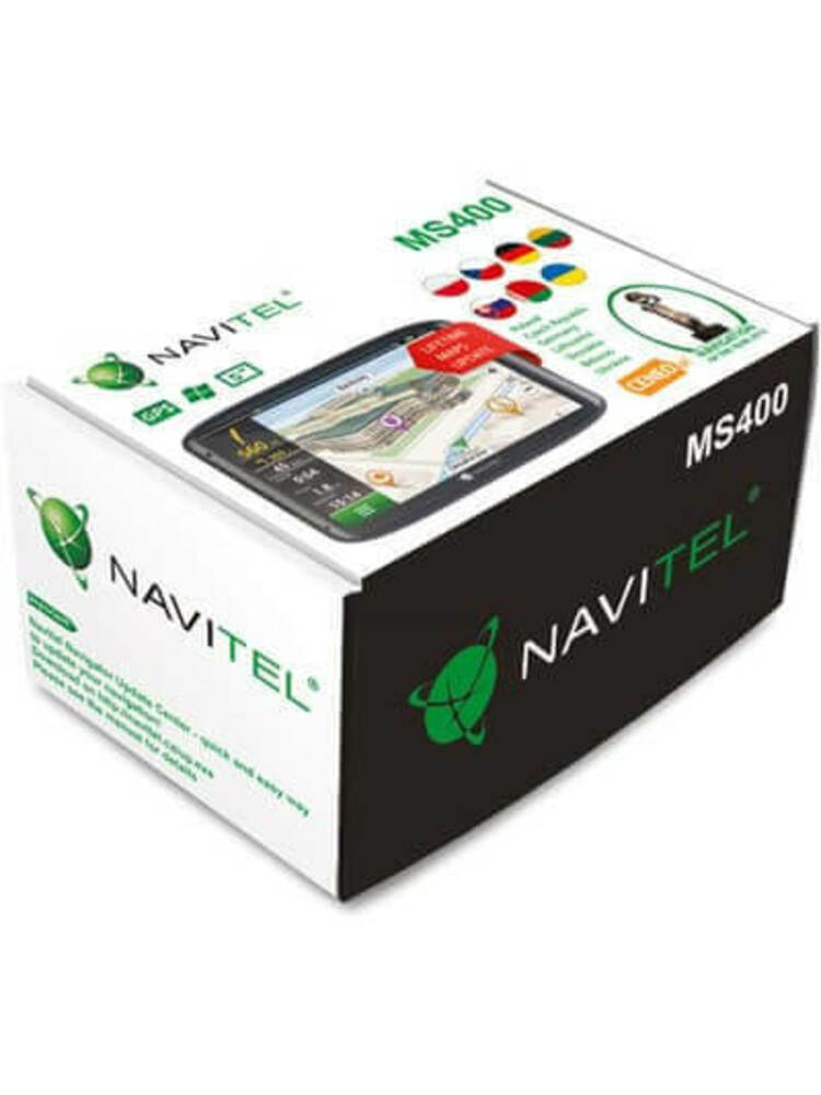 GPS NAVIGACIJA Navitel Personal Navigation Device MS400 Maps included, GPS (satellite), 5" touchscreen