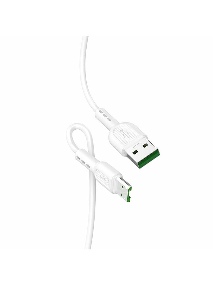 Kabelis hoco. X33, micro usb, super charge 4A, 1m, white