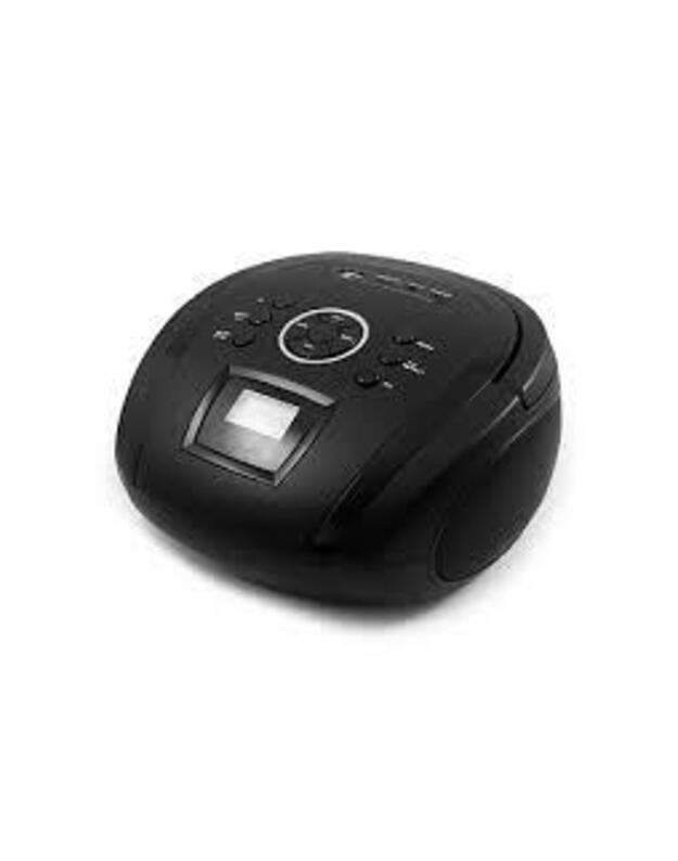 Radio imtuvas  „Vakoss Boombox PF-6538K“ su „Bluetooth“ / FM / USB / „Micro SD“ / LCD ekranu, juodas