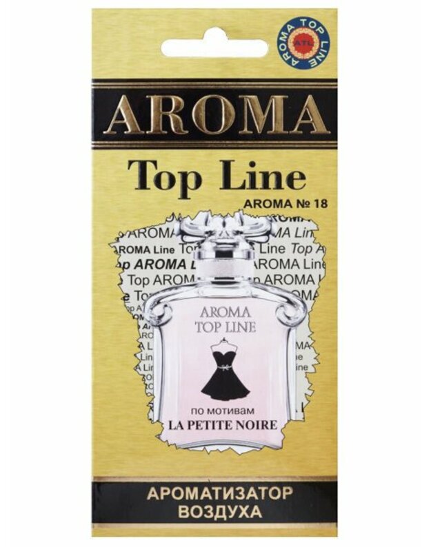 „AROMA TOP LINE“ / Aromatinis oro aromatas Nr. 18 „La Petite Noire “ Moterims