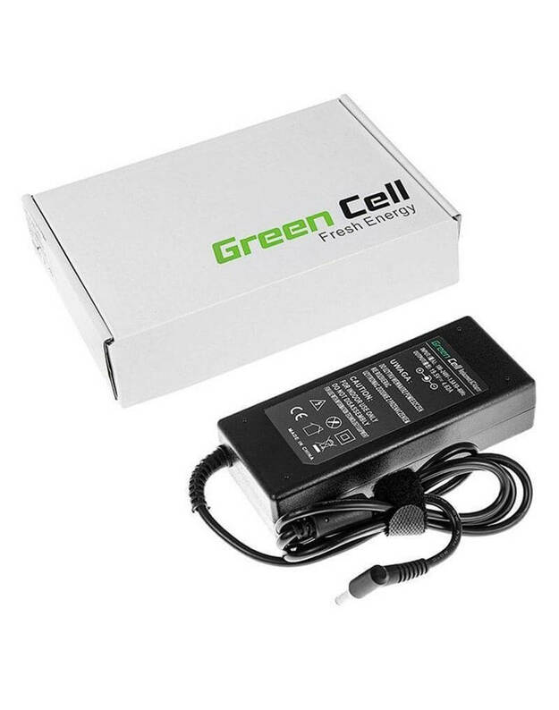 Nešiojamo kompiuterio įkroviklis  Green Cell HP 19,5V/3,33A - išmatavimas 4,5/3mm
