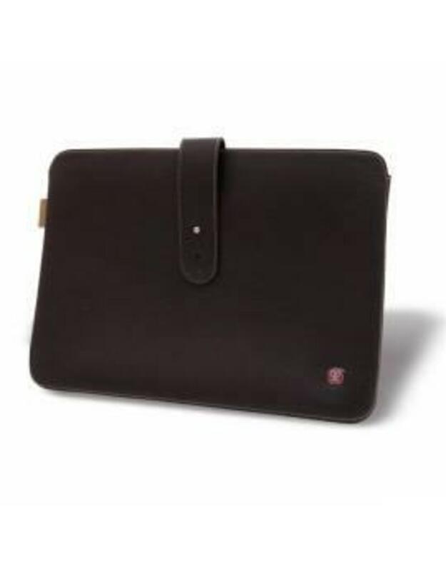 Nešiojamo kompiuterio krepšys  PRESTIGIO Sleeve iki 16” , velvetinis, rudas