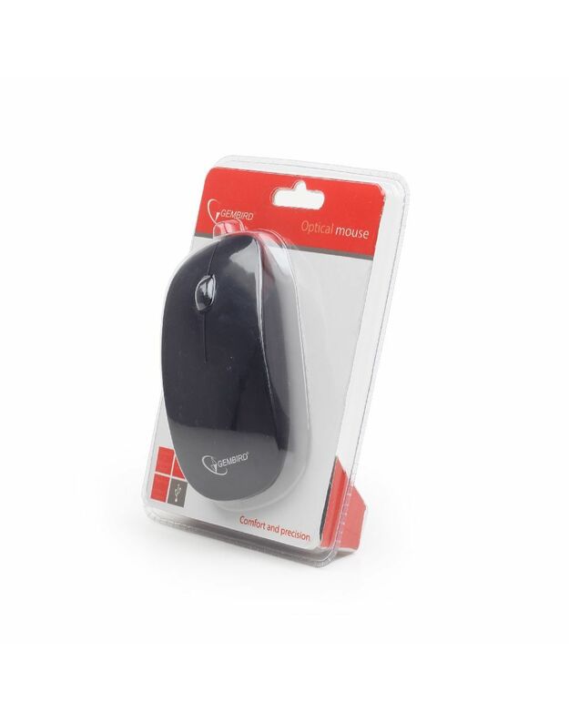 Gembird MUS-103 Black, Optical mouse, USB