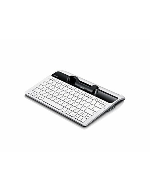 Klaviatūra „Samsung Galaxy Tab 2 7“ klaviatūros dokas baltas EKD