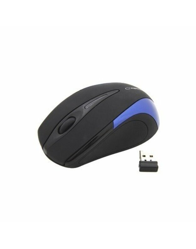 Bevielė optinė pelė ESPERANZA EM101B ANTARES - USB|NANO imtuvas 2,4 GHz|Mėlyna 