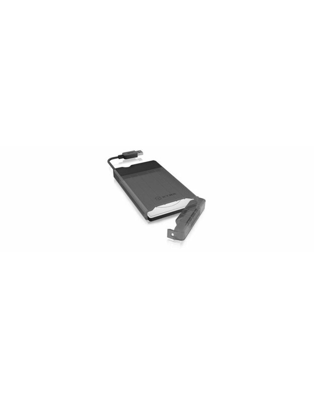 Disko korpusas IcyBox 2.5 SATA HDD/SSD, USB 3.0, Black