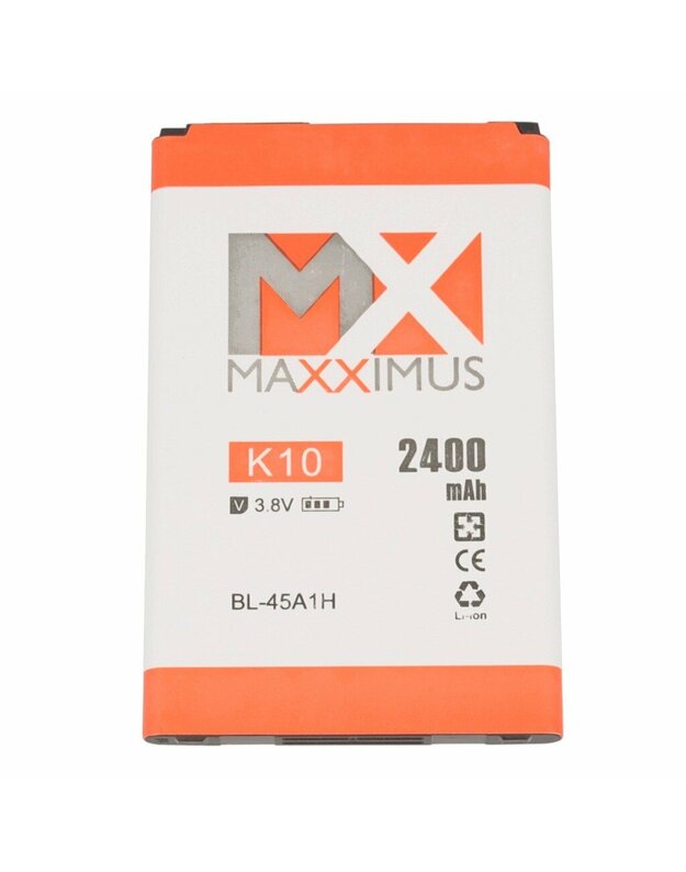 Telefono baterija MAXXIMUS LG K10 2400 mAh BL-45A1H