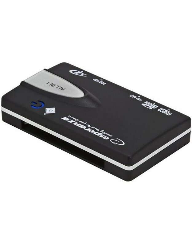 Adapteris ESPERANZA EA129 - Kortelių skaitytuvas All-in-One USB2.0 
