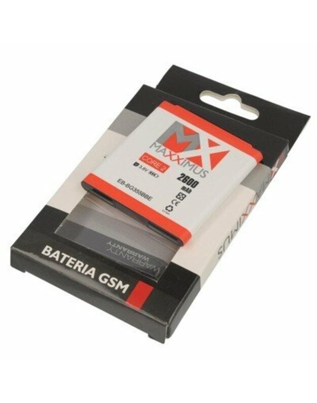 Telefono baterija MAXXIMUS SAM G355 2600mAh EB-BG355BBE