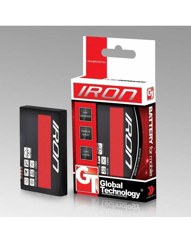 Telefono baterija Global Technology IRON Samsung S8600 Wave 3 i8150 S5690 1500 mAh Li-on