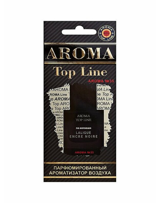 „AROMA TOP LINE“ / Aromatinis oro aromatas Nr. 35 „Lalique Encre Noire“ vyrams