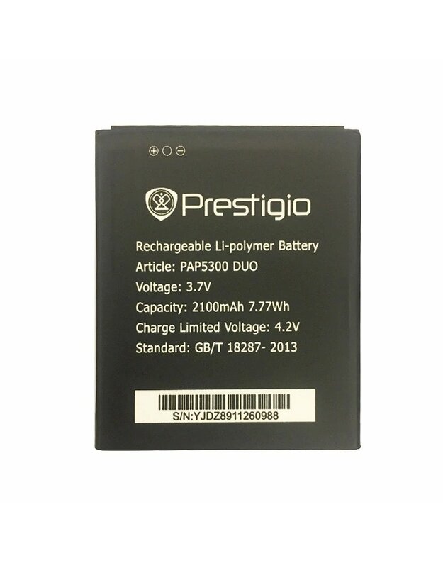 Telefono baterija  Prestigio PAP 5300 PSP5307 DUO 3.7V 2100mAh 
