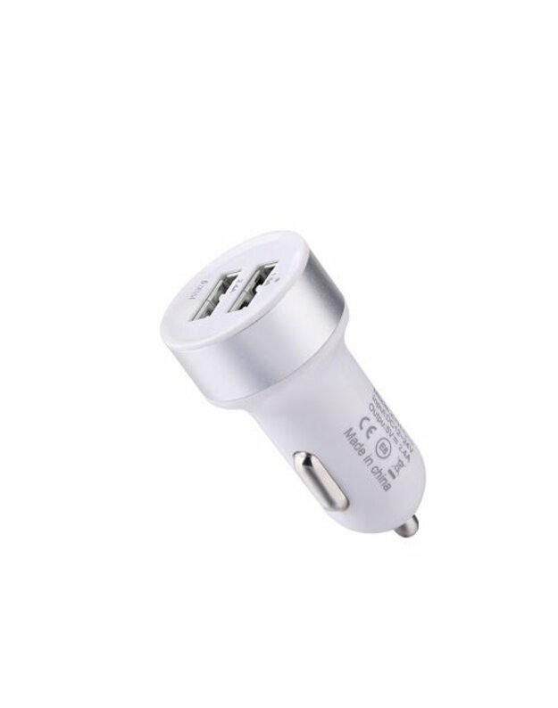 Automobilinis įkroviklis Devia Smart Series Dual USB Car Charger (2.4A,2USB) 