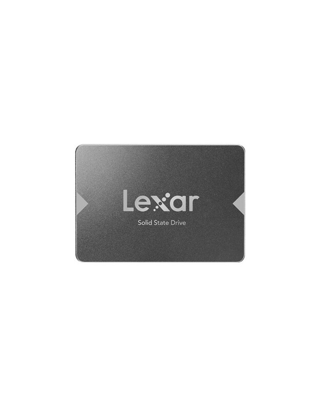 LEXAR NS100 512GB SSD, 2.5”, SATA (6Gb/s), up to 550MB/s Read and 450 MB/s 