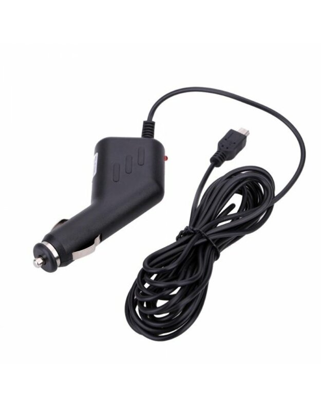 12-24V Įkroviklis Vaizdo Registratoriui Mini USB