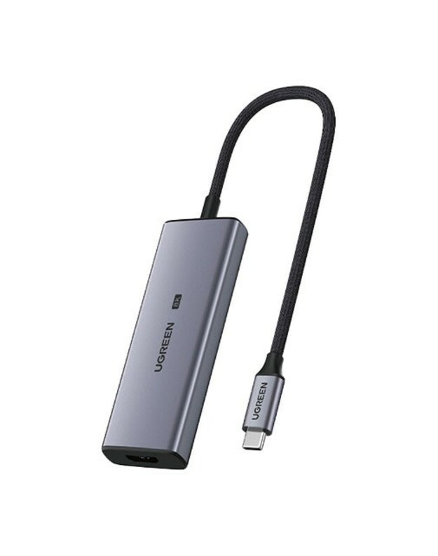 Adapteris Ugreen CM500 USB-C to 3xUSB-A + HDMI 2.1 pilkas