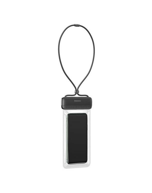Atsparus vandeniui dėklas Baseus Lets Go Slip Cover Waterproof Bag juodas ACFSD-DG1