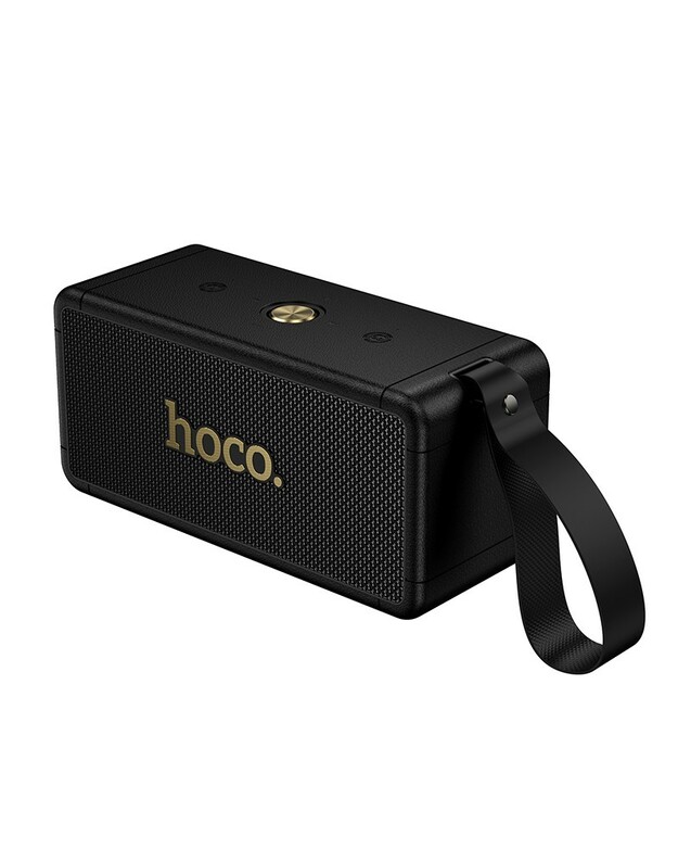 Bluetooth nešiojamas garsiakalbis Hoco HT1 Max juodas
