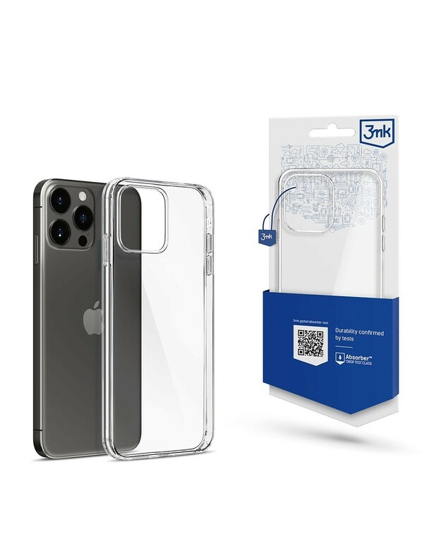 Dėklas 3mk Clear Case 1,2mm Apple iPhone 17 Pro