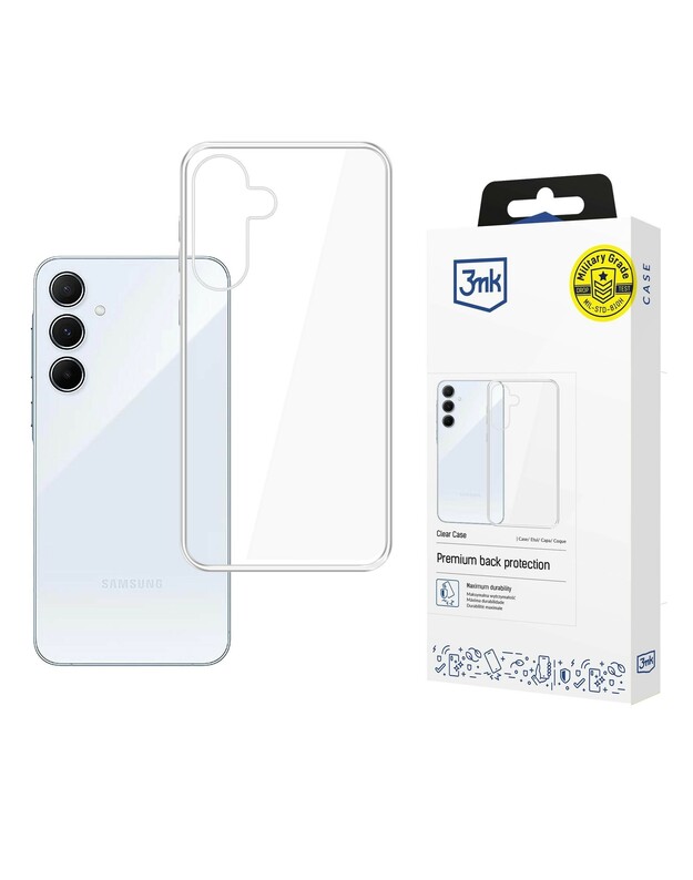 Dėklas 3mk Clear Case 1,2mm Samsung A576 A57 5G