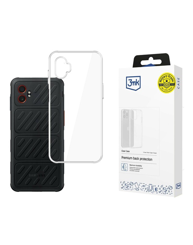 Dėklas 3mk Clear Case 1,2mm Samsung G766 Xcover7 Pro