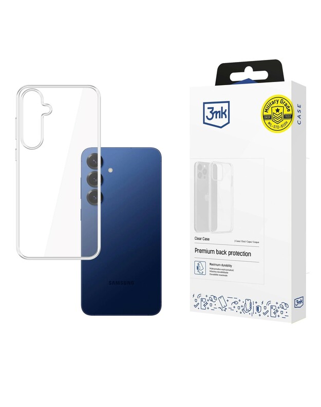 Dėklas 3mk Clear Case 1,2mm Samsung S731 S25 FE
