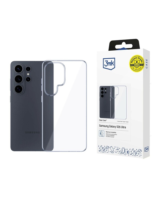 Dėklas 3mk Clear Case 1,2mm Samsung S948 S26 Ultra