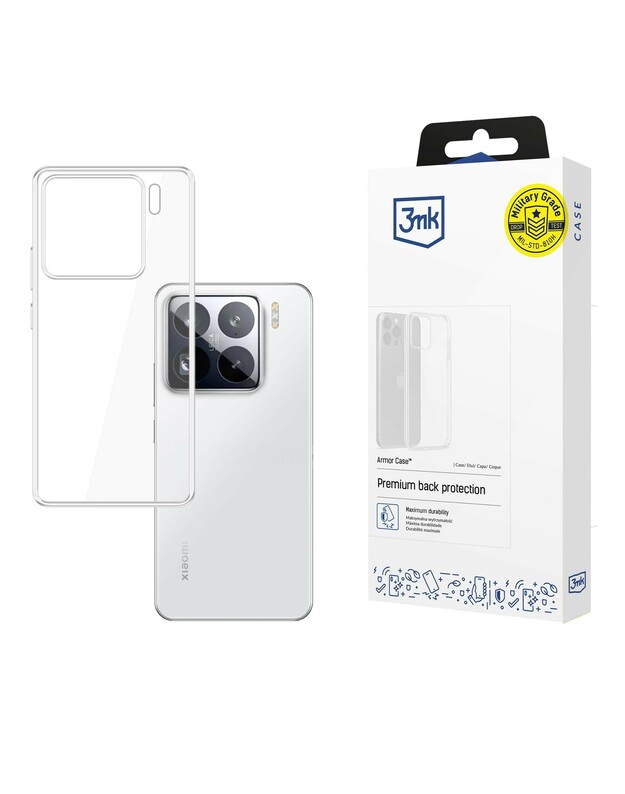 Dėklas 3mk Clear Case 1,2mm Xiaomi 15 Pro