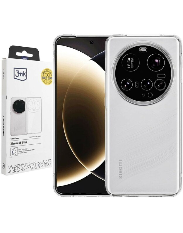 Dėklas 3mk Clear Case 1,2mm Xiaomi 15 Ultra