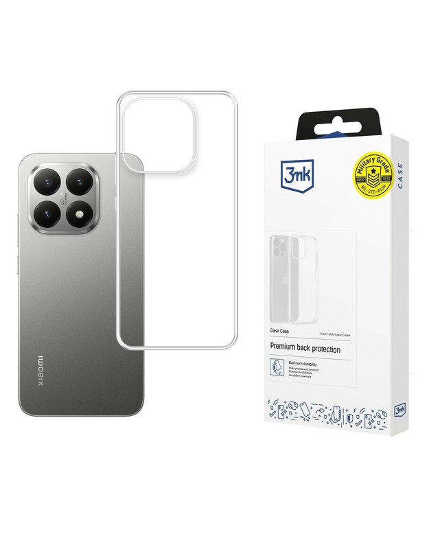 Dėklas 3mk Clear Case 1,2mm Xiaomi 15T