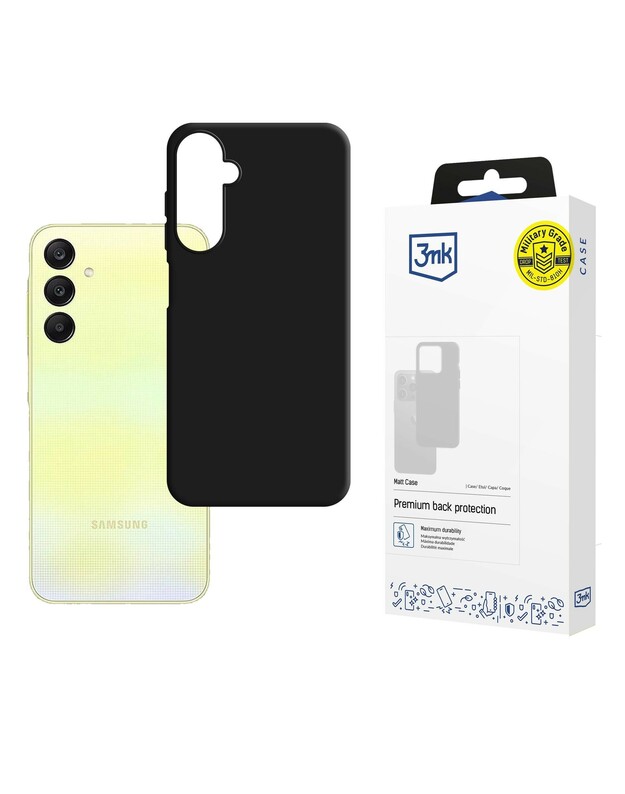 Dėklas 3mk Matt Case Samsung A266 A26 5G juodas