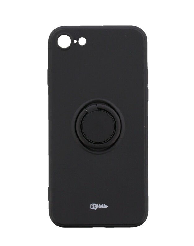 Dėklas BeHello Ring Case Samsung S906 S22 Plus 5G juodas